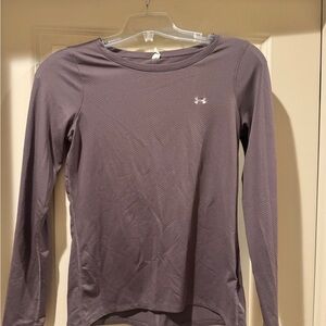 Under Armour Women's Lavender Long Sleeve Tee